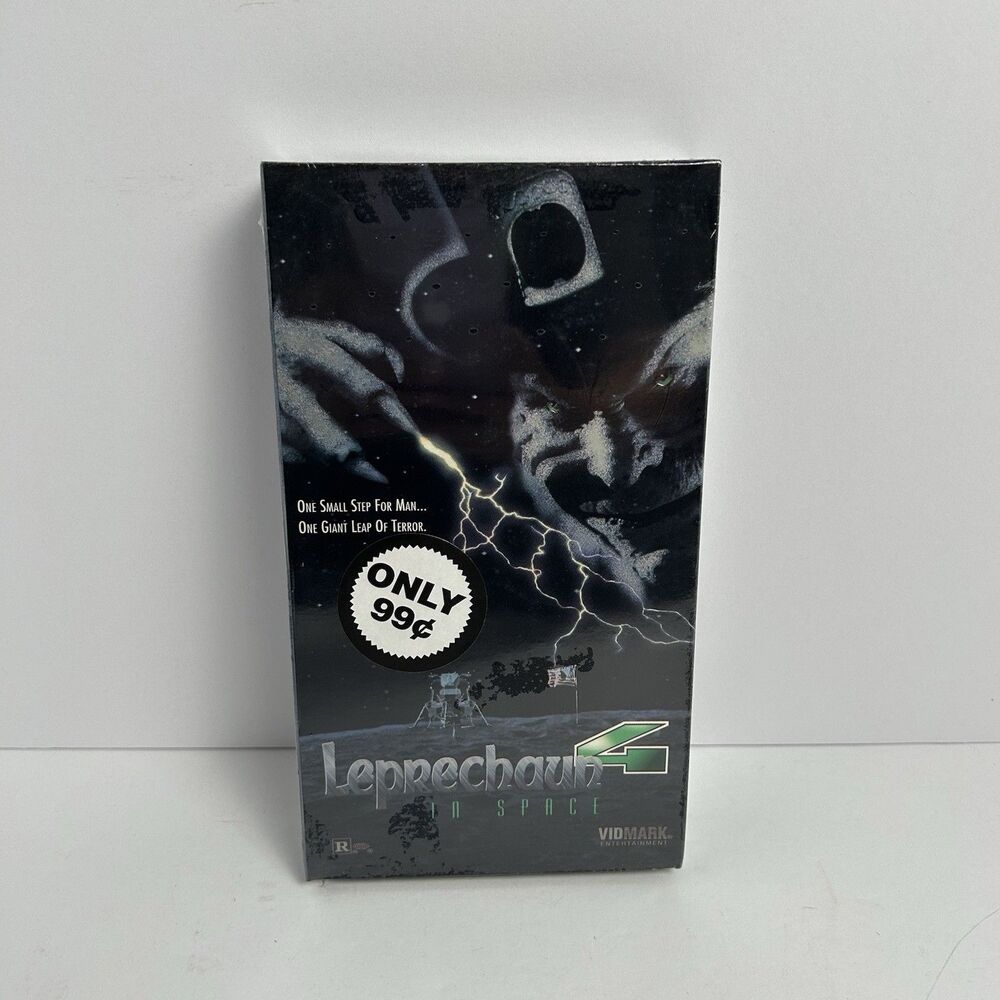 Leprechaun 4 : In Space (VHS, 1996) Warwick Davis Vidmark factory sealed